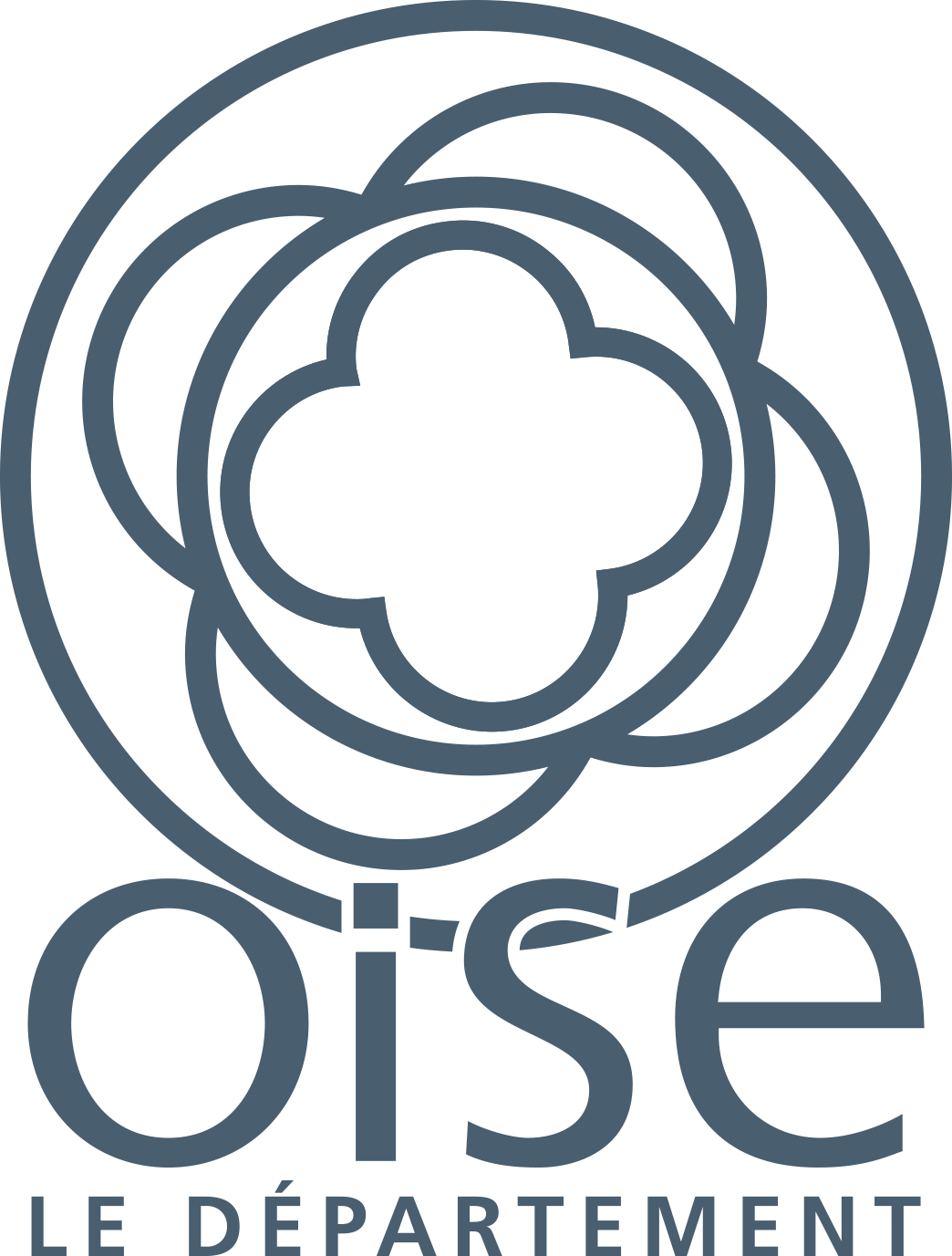 Logo CdOise bleu